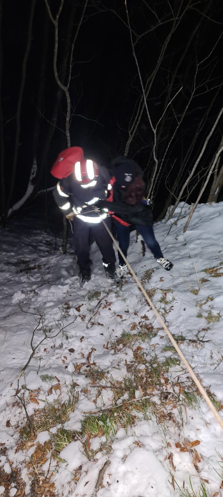 Dva lica spasena sa stena na Tari / foto: Privatna arhiva