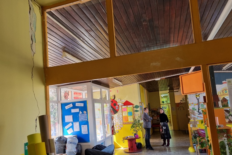 Pukotine zatvorile vrtić Bubamara u Kragujevcu/ Foto: Grad Kragujevac