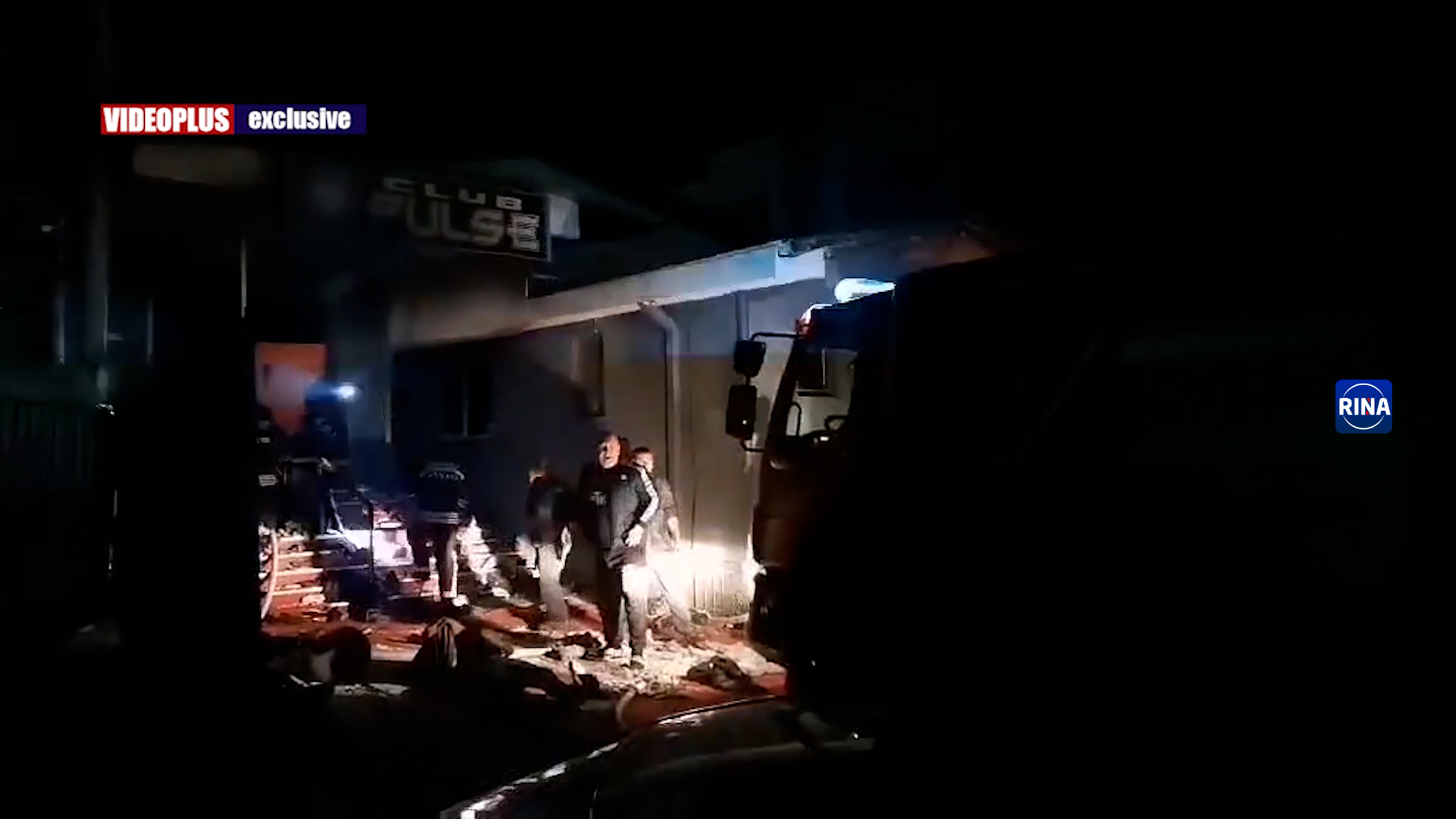 Nezapamćena tragedija u Makedoniji: Požar izbio u diskoteci, sumnja se da ima na desetine mrtvih/ Foto: Screenshot VIdeoplus