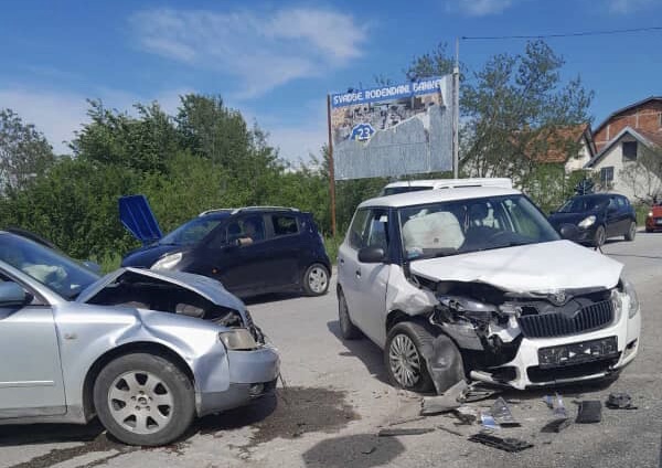 Žestok sudar u Trbušanima / foto: RINA