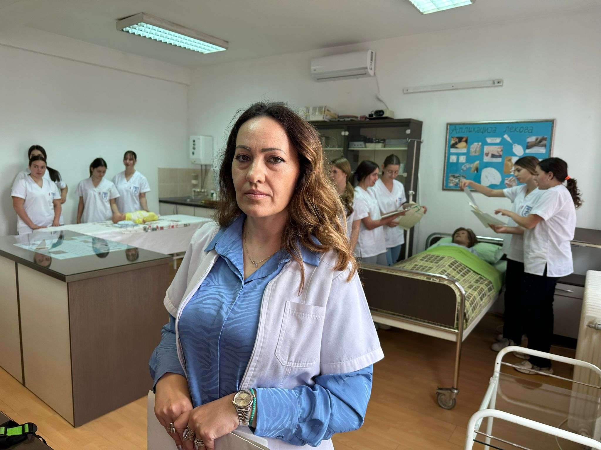 Sve više devojčica odlučuje se da upiše Medicinsku školu u Čačku / foto: RINA