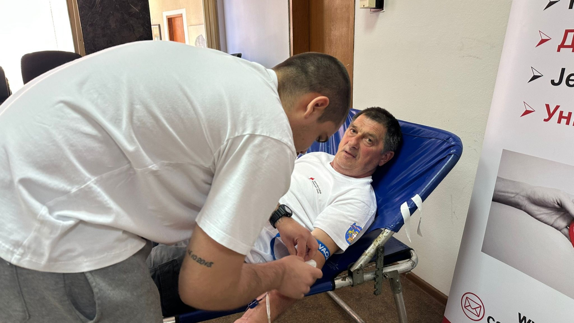 Prvoslav iz Čačka krv dao preko 100 puta / foto: RINA