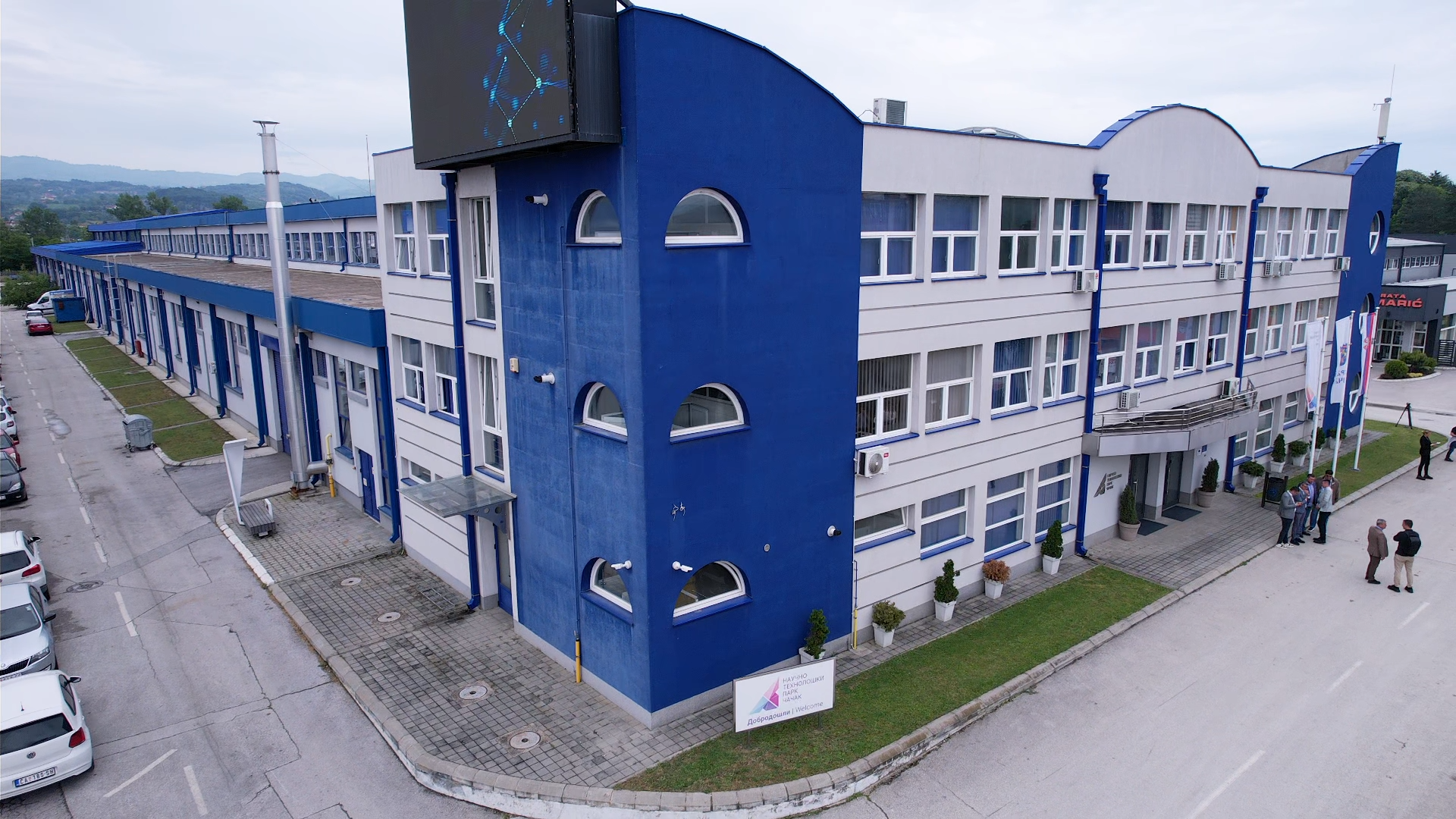 Izgradnja zgrade Naučno-tehnološkog parka u Čačku u punom jeku / foto: RINA