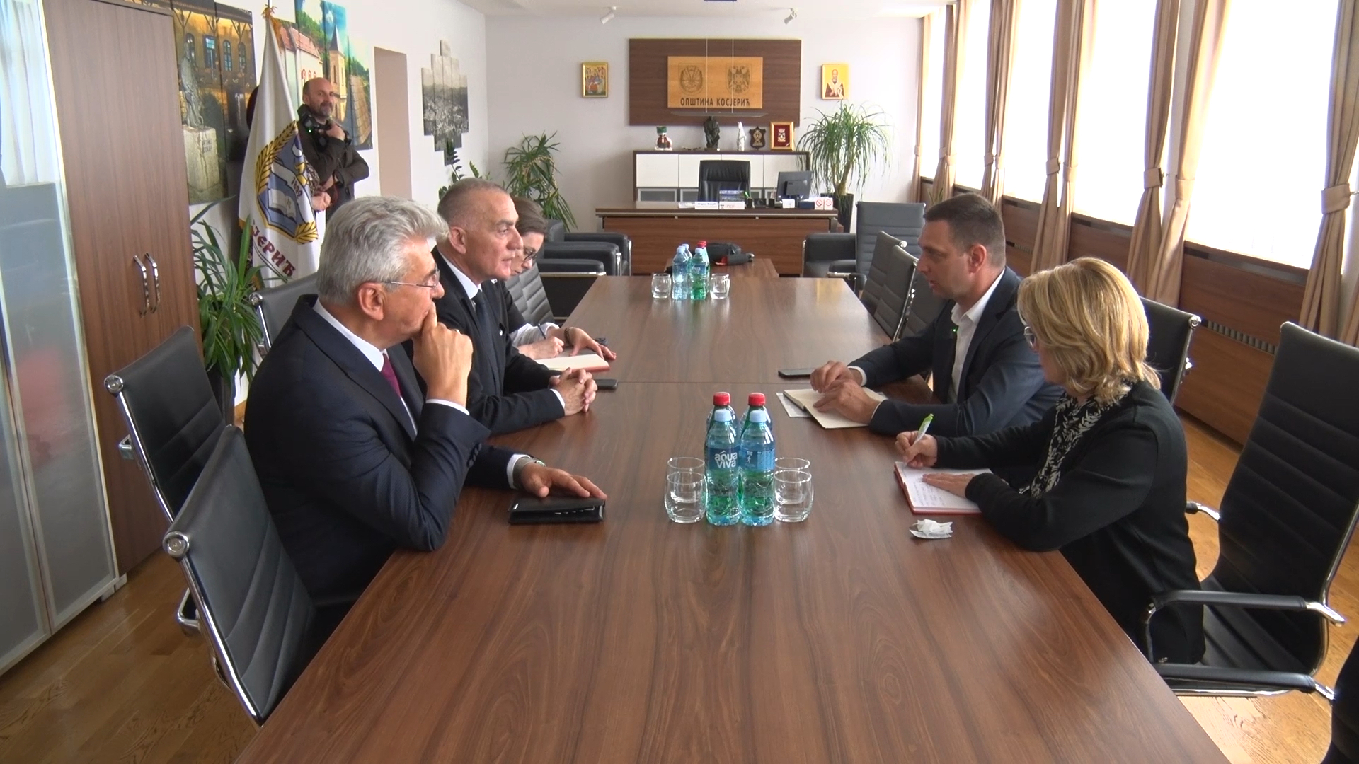 Ministar pravde posetio Kosjerić / foto: RINA