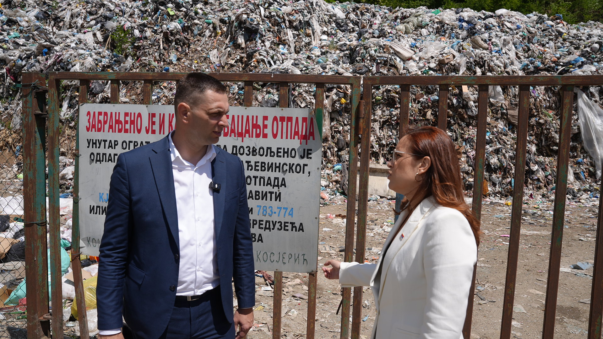 Hitno rešenje sa nesanitarnu deponiju u Kosjeriću / foto: RINA