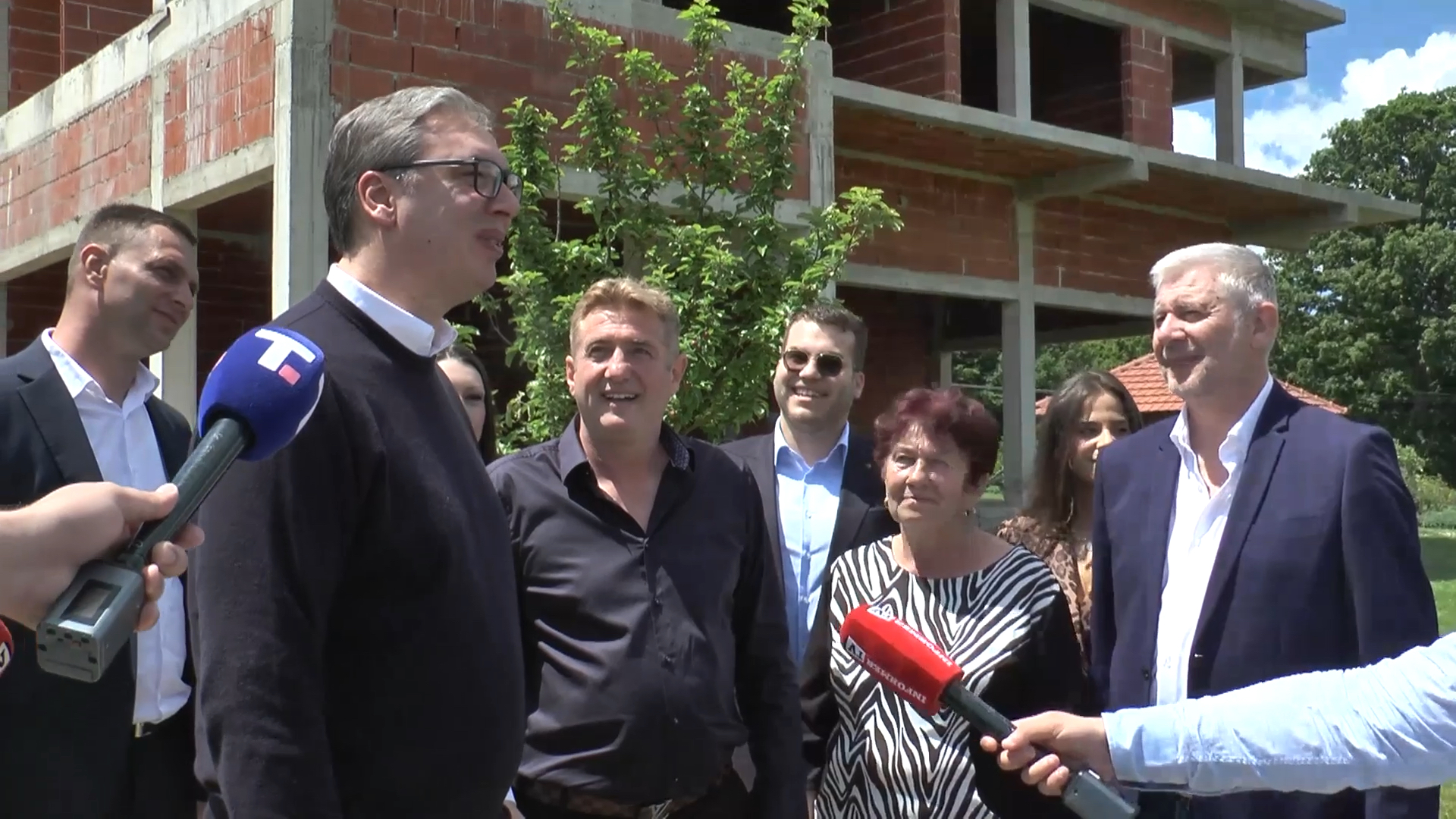 Aleksandar Vučić obišao Kosjerić / foto: RINA