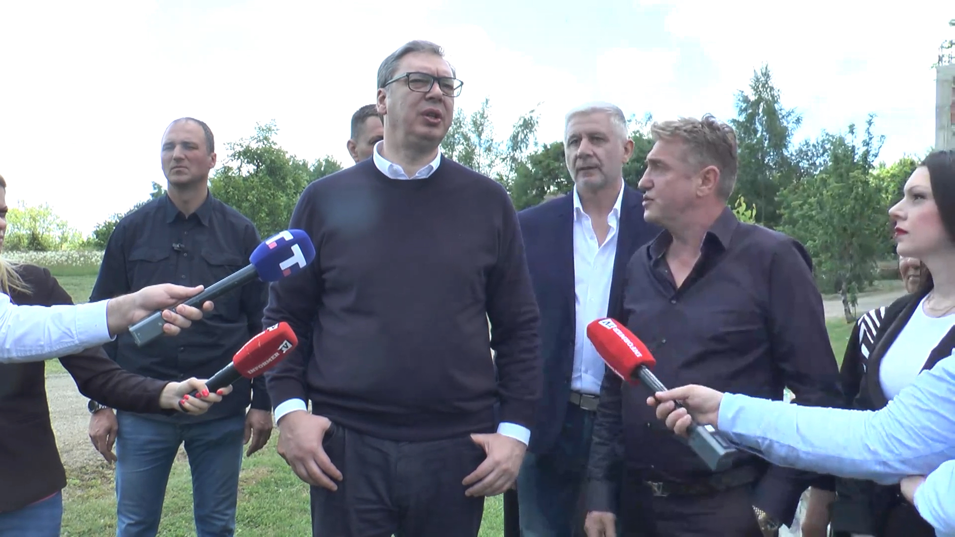 Aleksandar Vučić obišao Kosjerić / foto: RINA