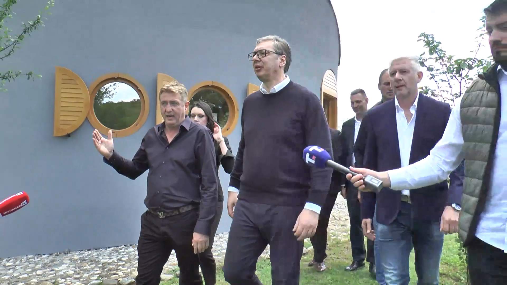 Aleksandar Vučić obišao Kosjerić / foto: RINA