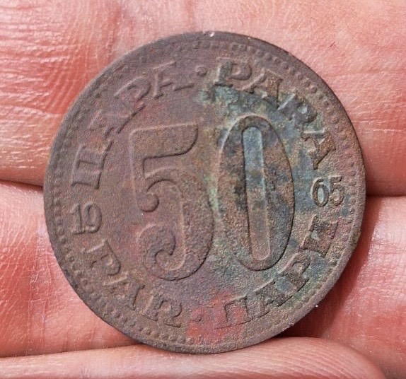 Neverovatno otkriće u selu Rivica: Goran tokom oranja njive pronašao novčić od 50 para iz bivše SFRJ (FOTO)