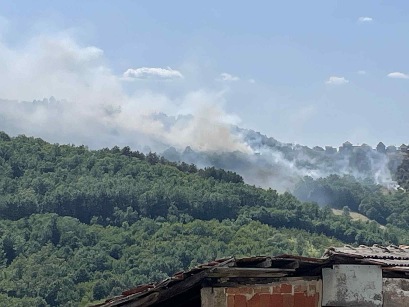 Veliki požar u Miokovcima / foto: RINA
