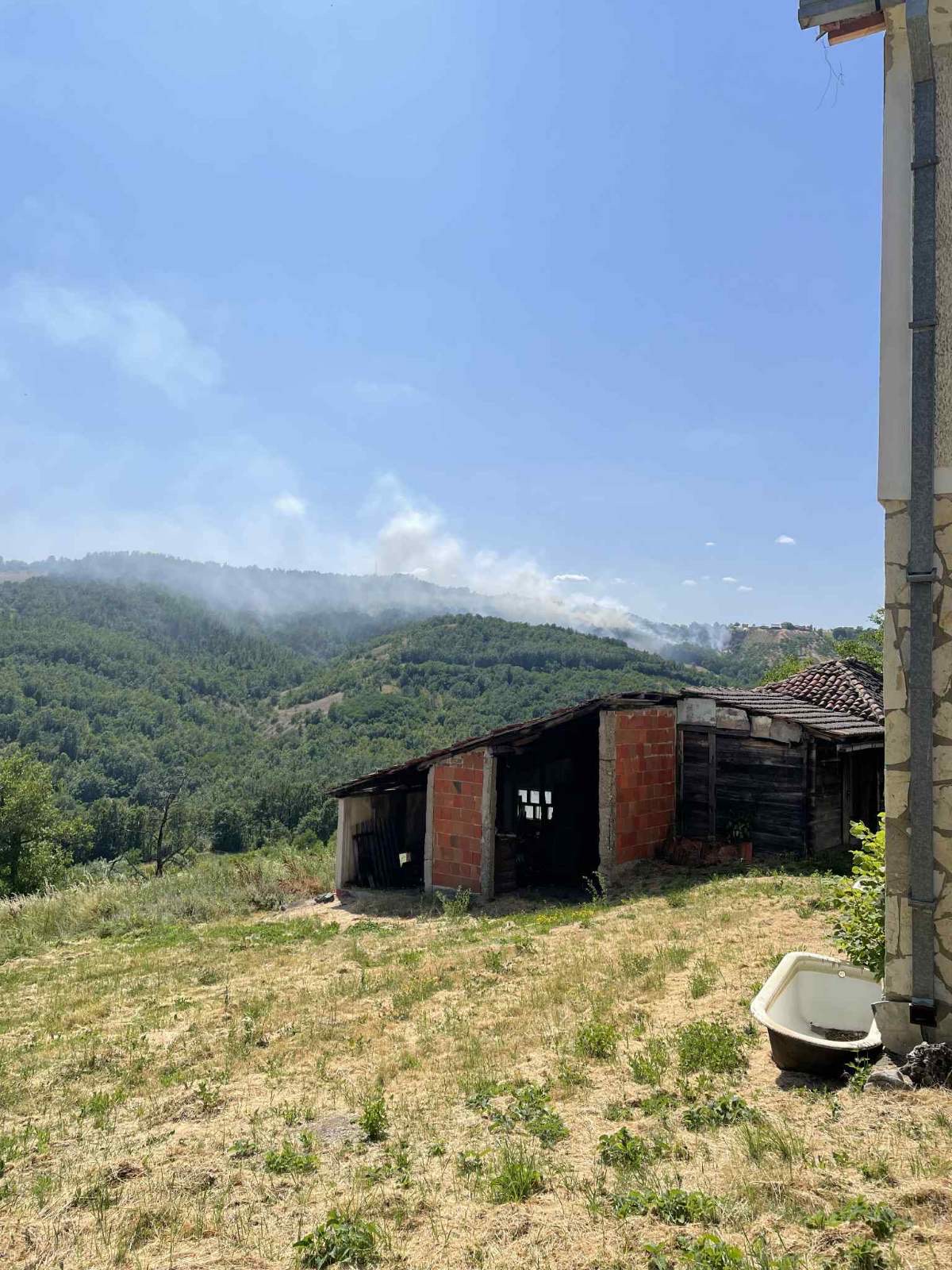 Veliki požar u Miokovcima / foto: RINA