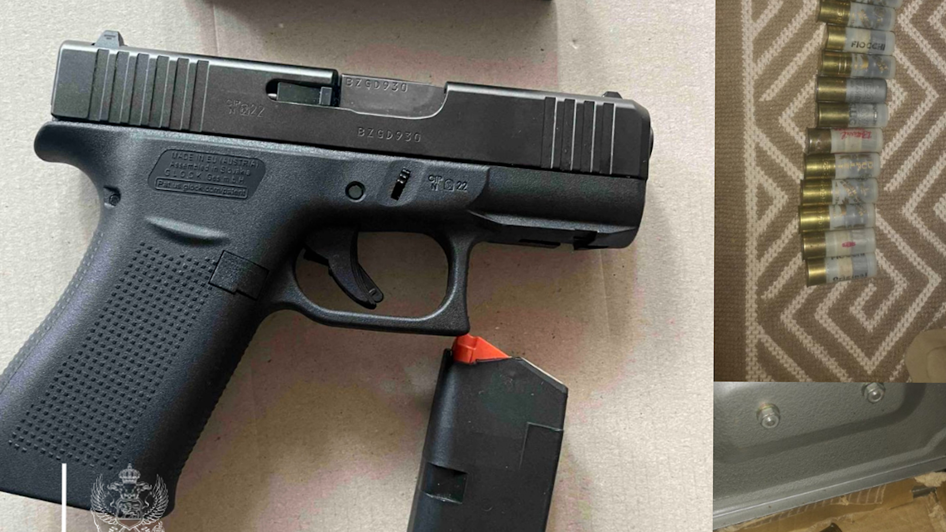 Nosio sa sobom "glock" bez dozvole, pa odmah uhapšen: Muškarac u Podgorici tereti se za teško krivično delo nedozvoljeno držanje i nošenje oružja i eksplozivnih materija