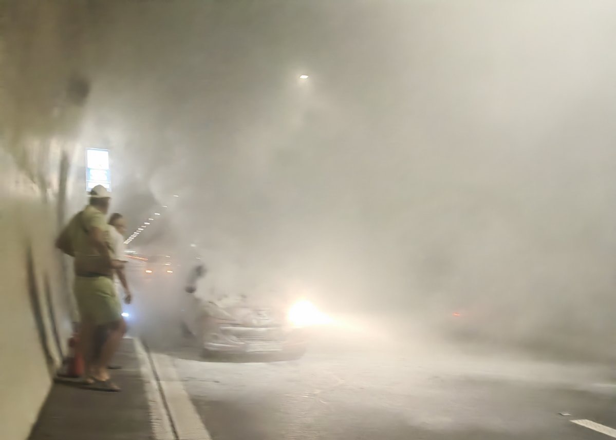 Drama na auto-putu kod Kolašina / foto: Zdravko Janjušević