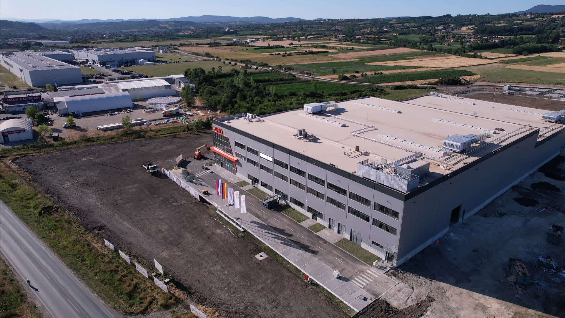 Nemačka fabrika otvara se sutra u Preljini kod Čačka / foto: RINA