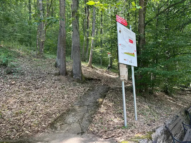 Staza patrijarha Pavla u Gornjoj Trepči kod Čačka / foto: RINA