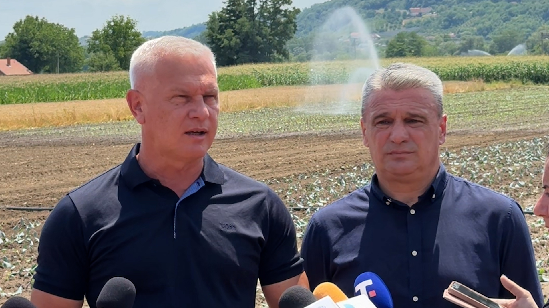 Kanal za navodnjavanje kod Parmenca spas za poljoprivrednike / foto: RINA