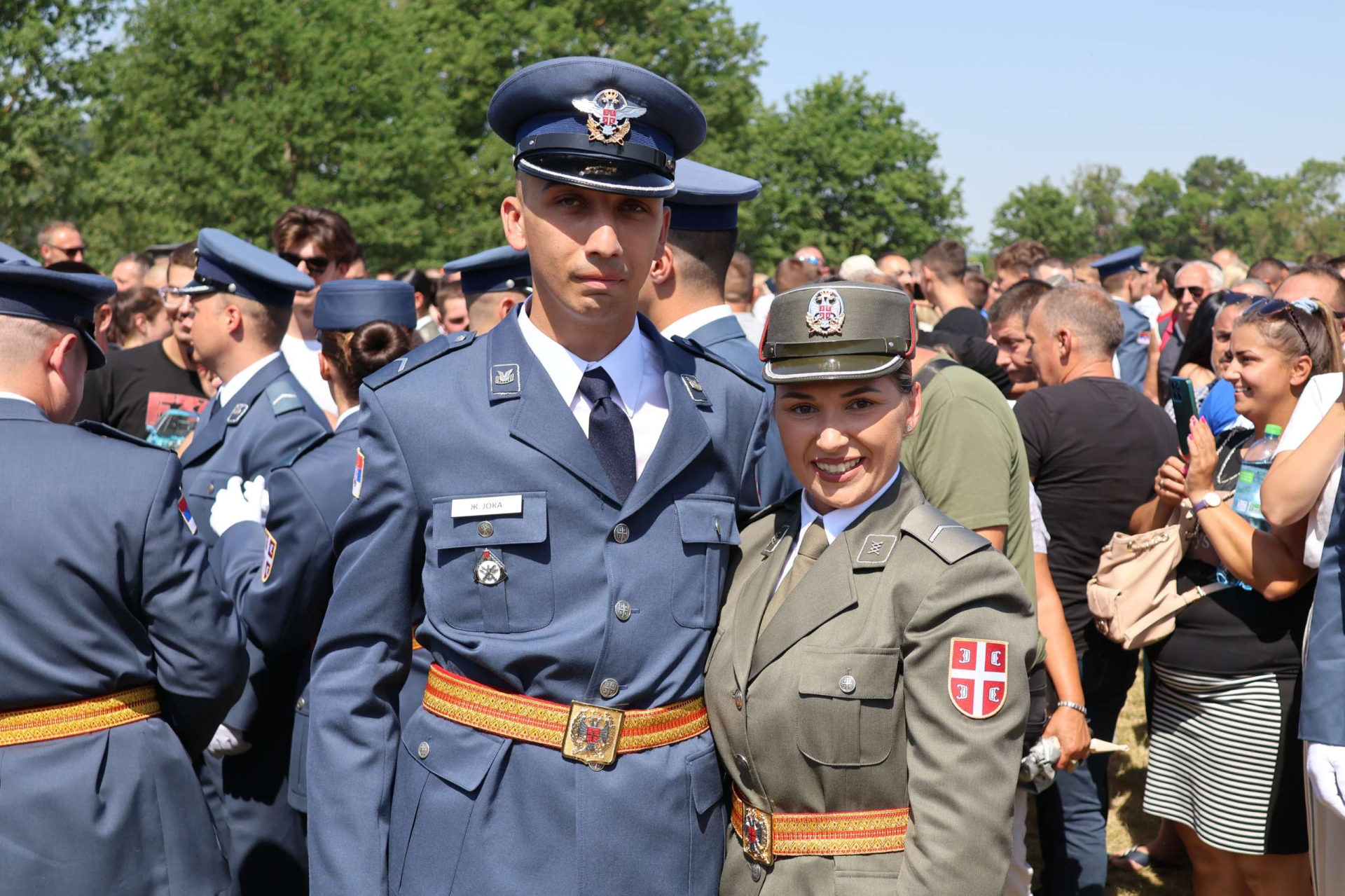Promocija podoficira danas obavljena u junačkom Takovu / foto: RINA