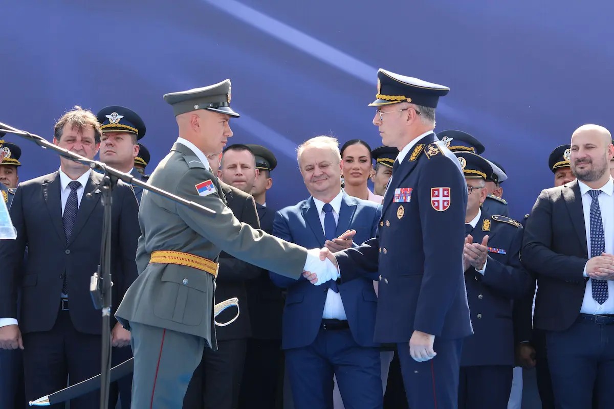 Promocija podoficira danas obavljena u junačkom Takovu / foto: RINA