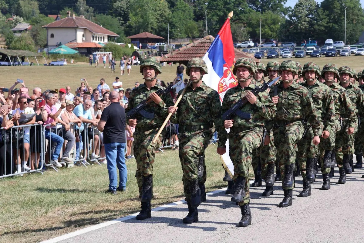 Promocija podoficira danas obavljena u junačkom Takovu / foto: RINA