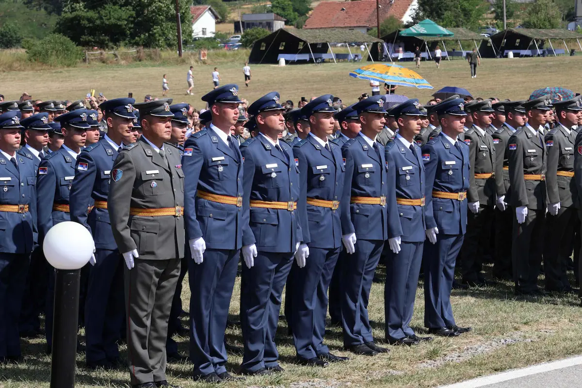 Promocija podoficira danas obavljena u junačkom Takovu / foto: RINA