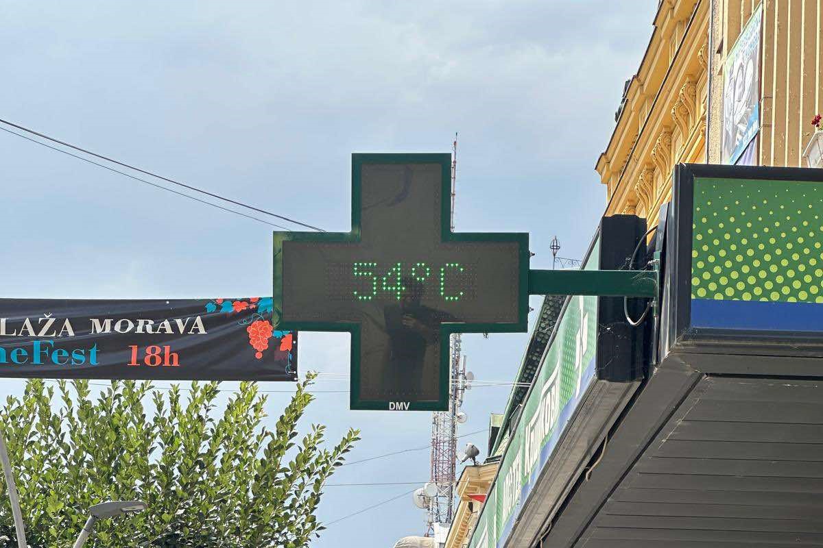 Tropski dan u Čačku / foto: RINA