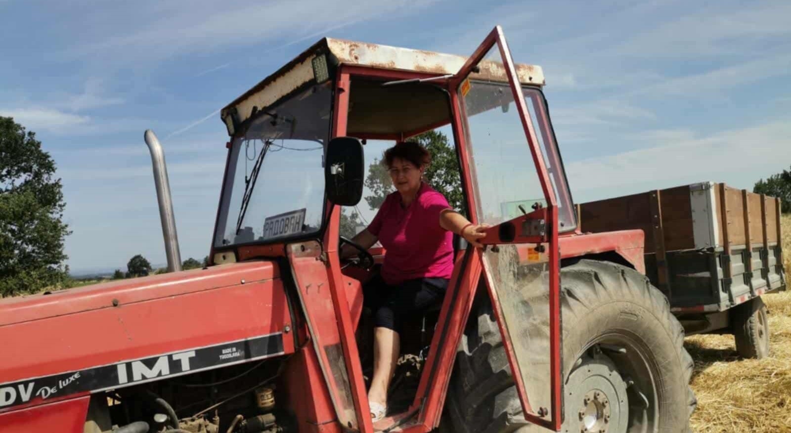 Jelena iz sela Rajkovac je žena zmaj / foto: Privatna arhiva