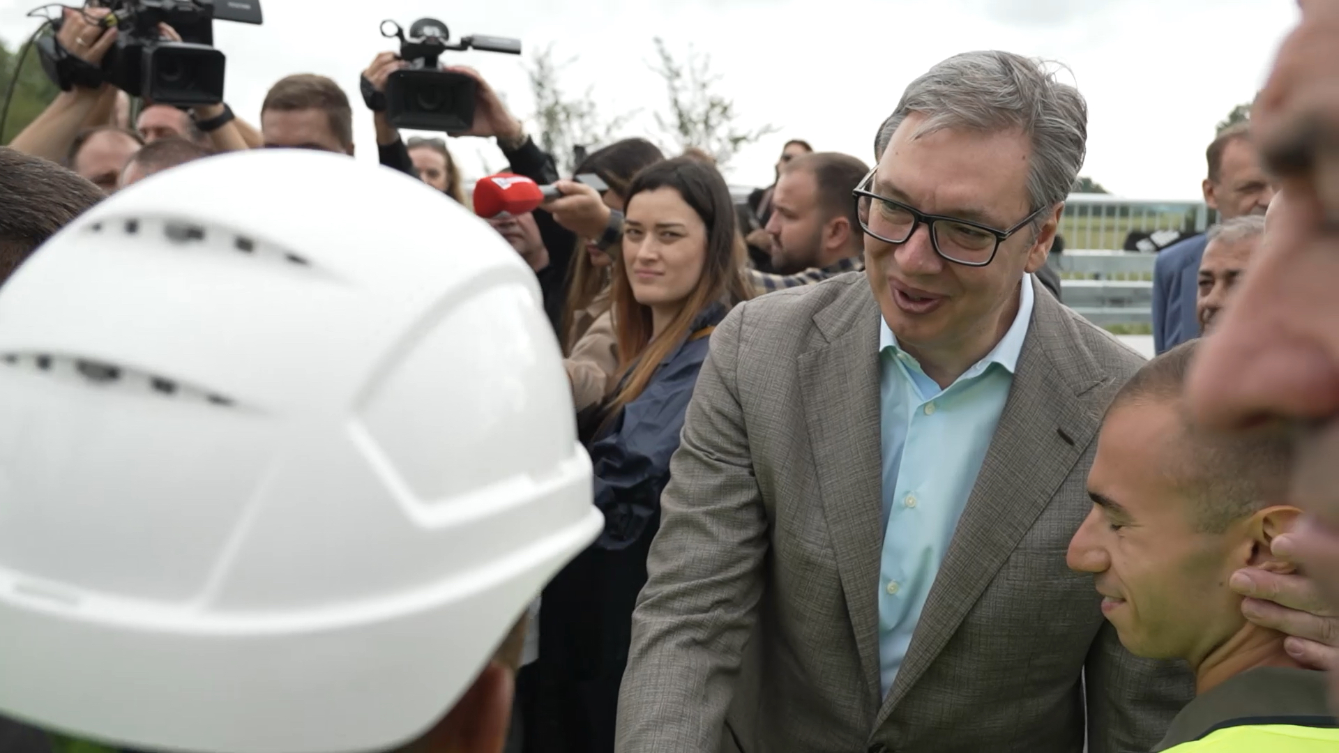 Vučić u obilasku Mačve i Podrinja / foto: RINA
