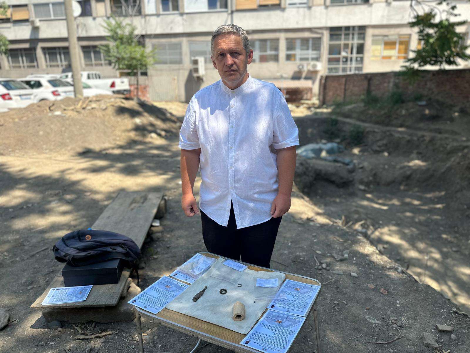 Izuzetno otkriće čačanskih areheologa / foto: RINA