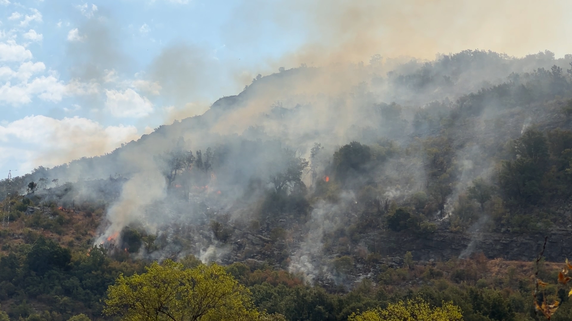 Nema odmora za crnogorske vatrogace ni srpske pilote, novi požari izbili tokom noći/ Foto: RINA