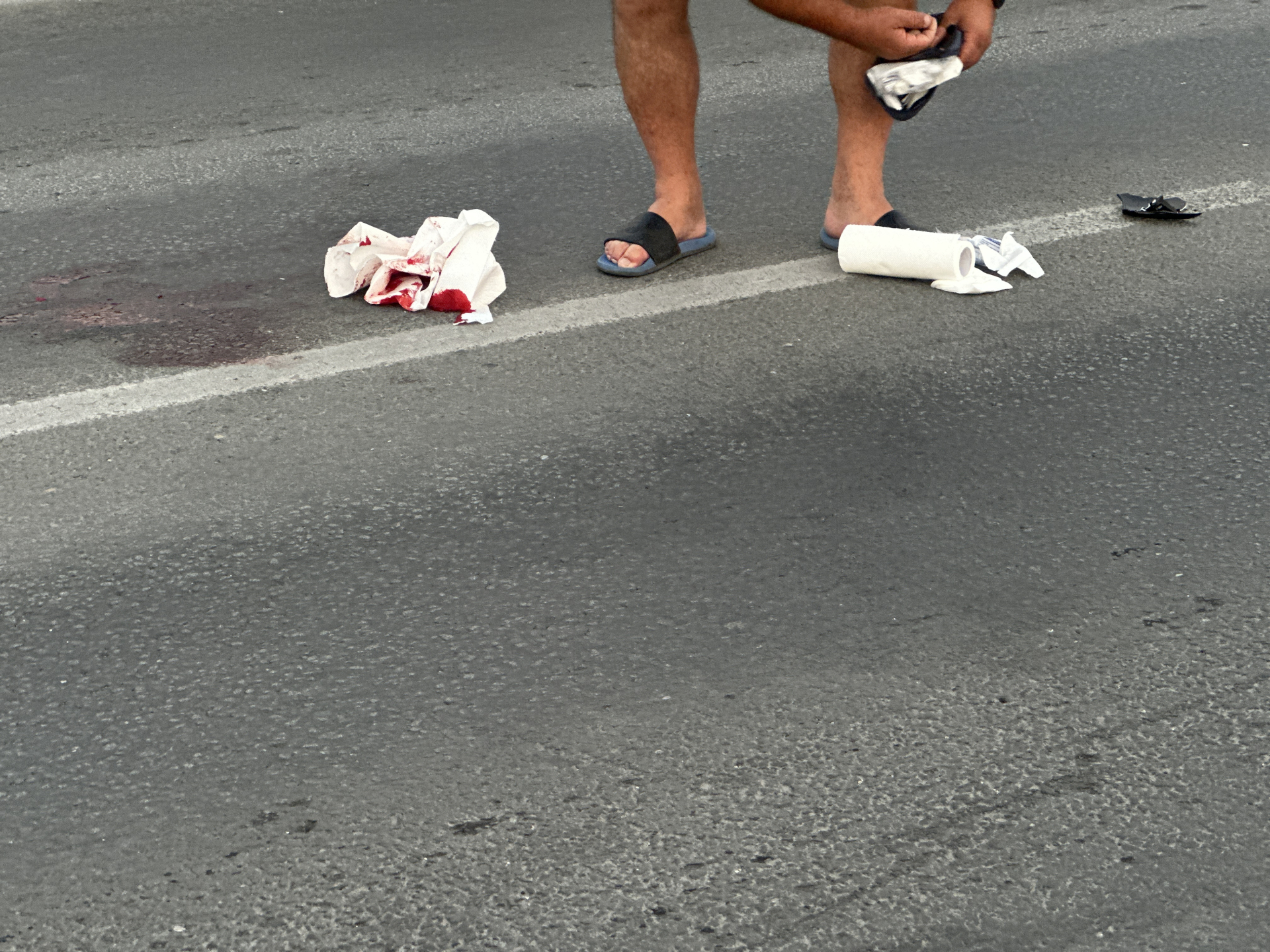 Nezgoda na obilaznici oko Čačka / foto: RINA