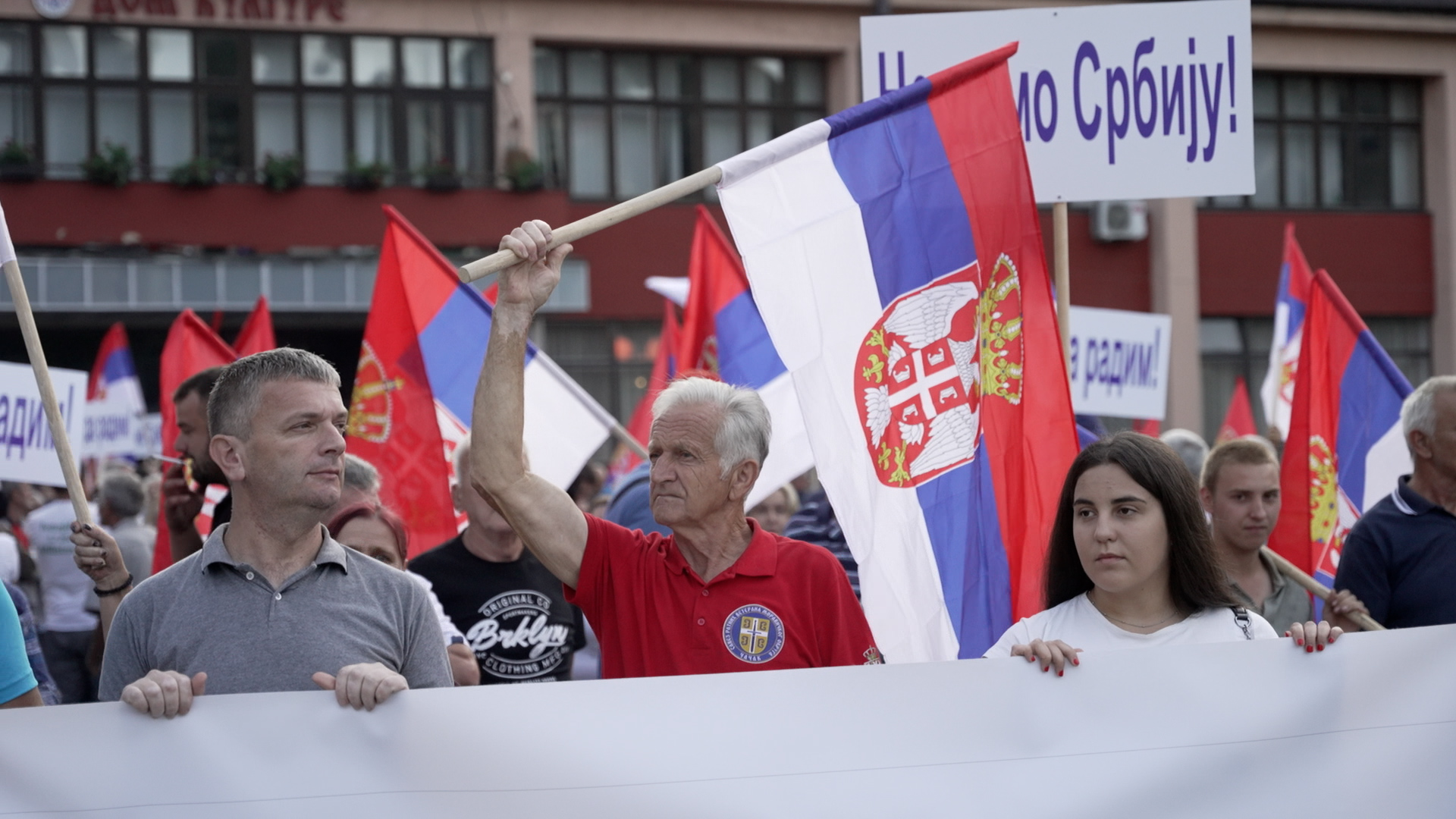 Skup građana u Lučanima protiv blokada / foto: RINA