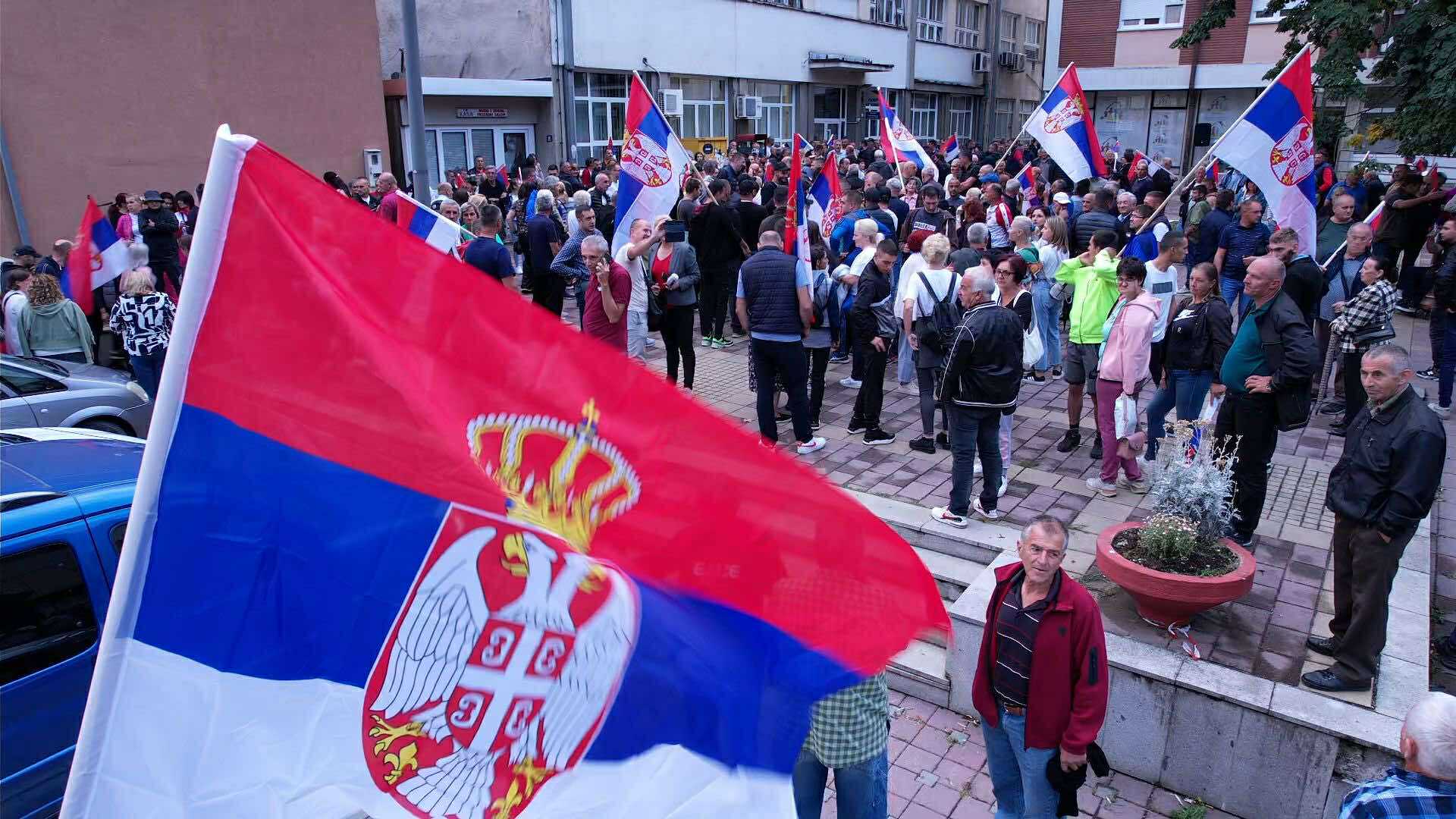 Veliki narodni skupovi protiv blokada u Lučanima i Ivanjici / foto: RINA