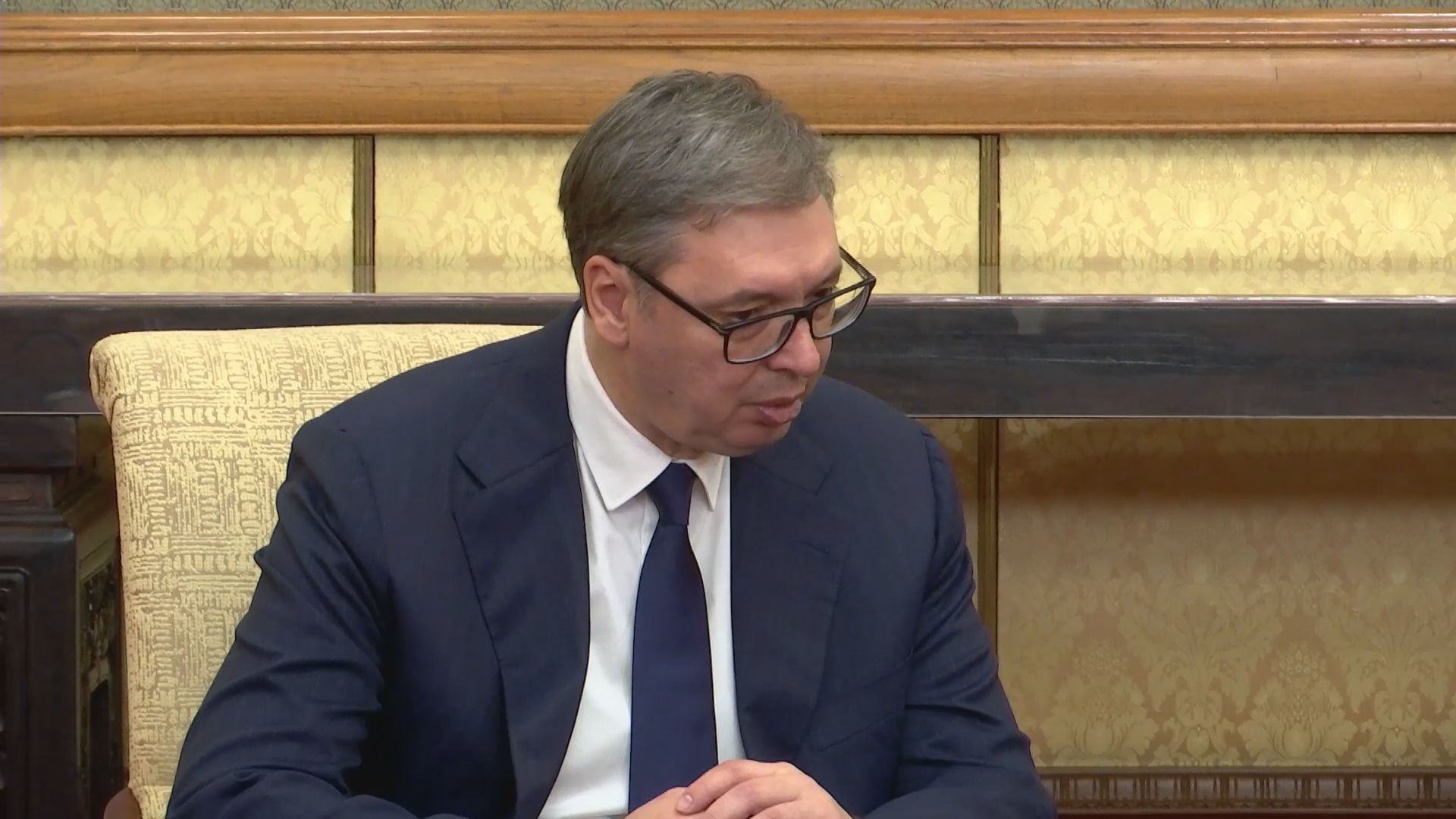 Vučić i Putin u Pekingu/ Foto: Printscreen