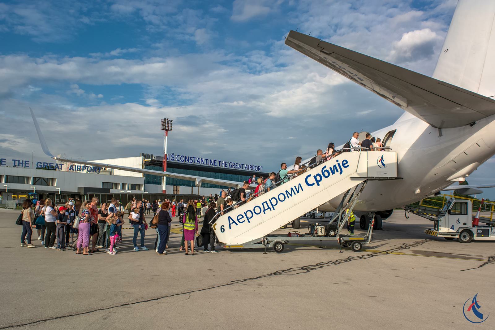 Aerodrom Konstanti Veliki u Nišu/ Foto: Aerodromi Srbije