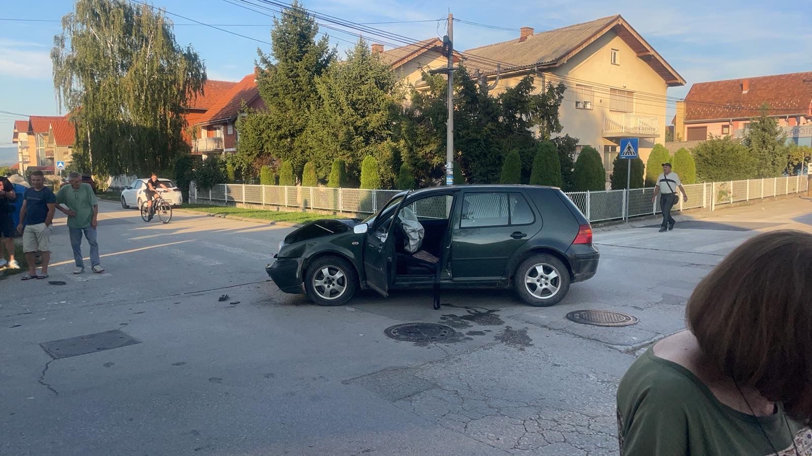 Saobraćajna nezgoda u Čačku / foto: RINA