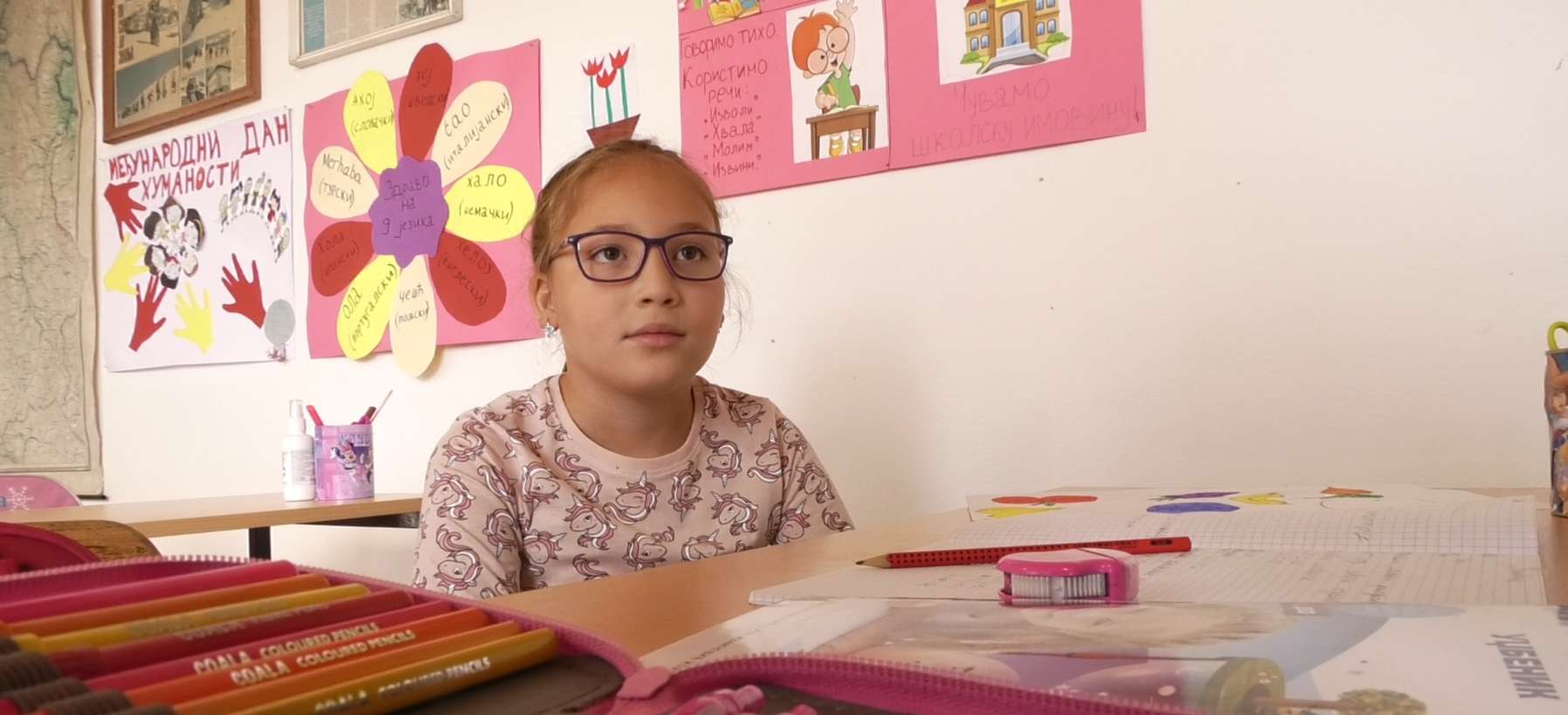 Dve sestrice oživele ovu školu: Una i Iva jedini su đaci u udaljenom prijepoljskom selu - nastavu umesto u staroj zgradi pohađaju u adaptiranoj prodavnici (FOTO) 