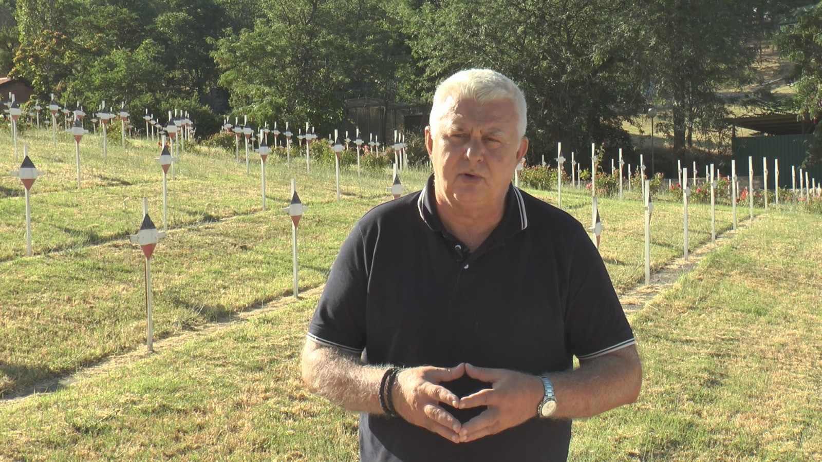 Zoran na Kajmakčalanu decenijama čuva sećanje na neznane junake sa Solunskog fronta / foto: RINA