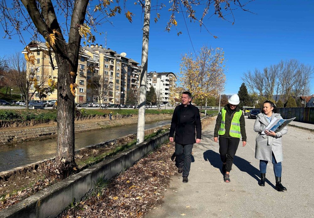 Uređenje korita reke Despotovice / foto: Opština Gornji Milanovac