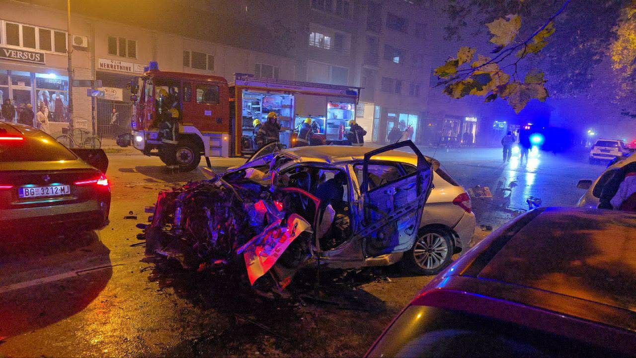 Teška nesreća u Novom Sadu / foto: RINA