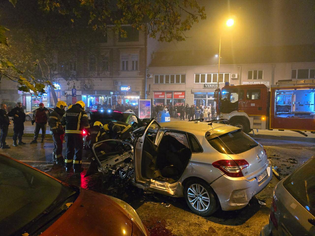 Teška nesreća u Novom Sadu / foto: RINA