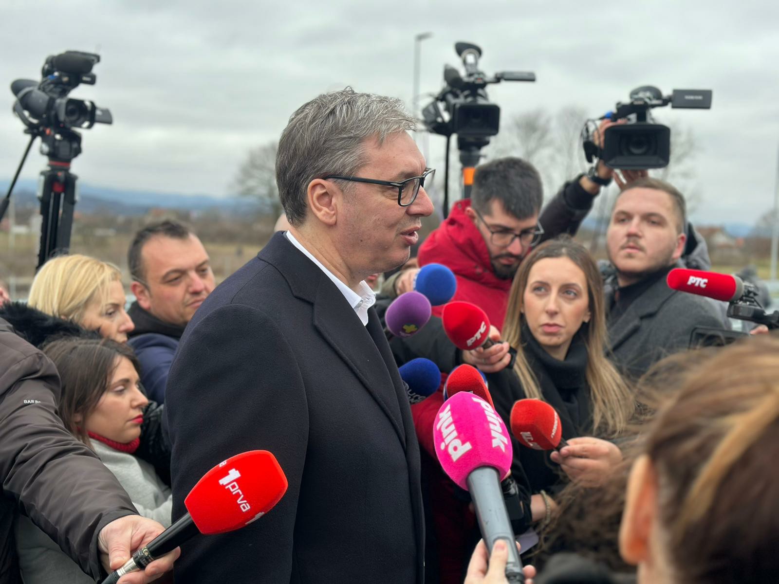Vučić na otvaranju jedne od najvažnijih deonica u Srbiji / foto: RINA
