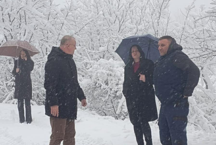 Snežna mećava u Kladovu / foto: RINA
