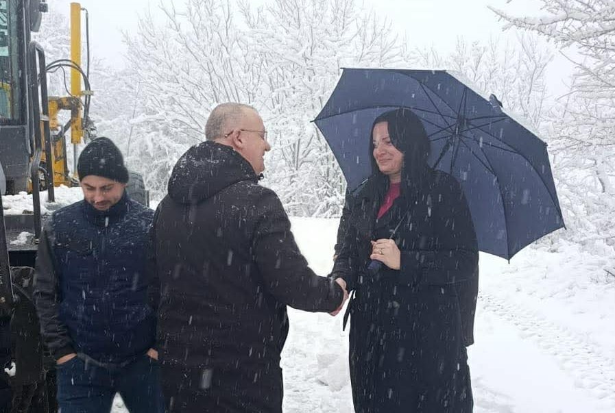 Snežna mećava u Kladovu / foto: RINA