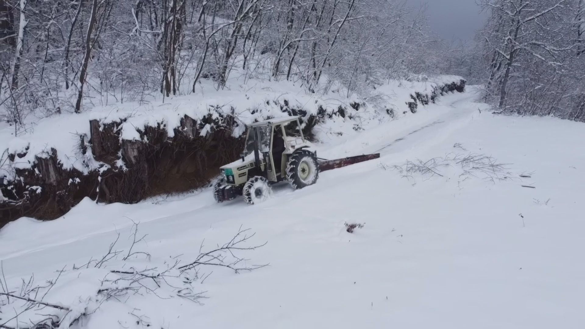Jaka mećava preko Zlatibora, u Prijepolju haos od snega: Putari na terenu - 17 kamiona i dva grejdera puteve održavaju prohodnim, za šlepere zabranjen saobraćaj (FOTO)(VIDEO)