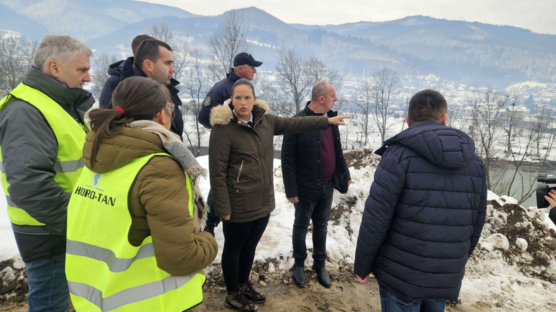 Efikasno se rešava gorući ekološki problem u Prijepolju - na nekadašnjoj deponiji gradi se zaštitni zid/ Foto: RINA