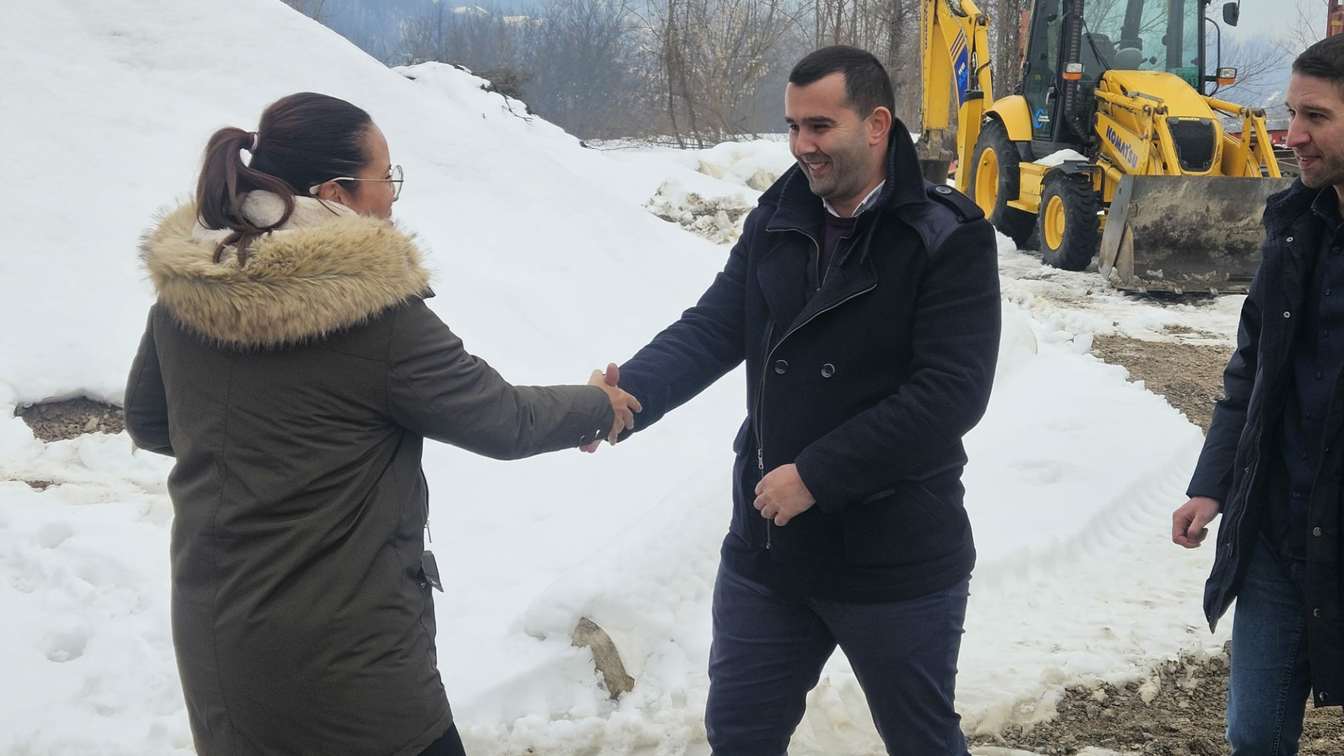 Efikasno se rešava gorući ekološki problem u Prijepolju - na nekadašnjoj deponiji gradi se zaštitni zid/ Foto: RINA