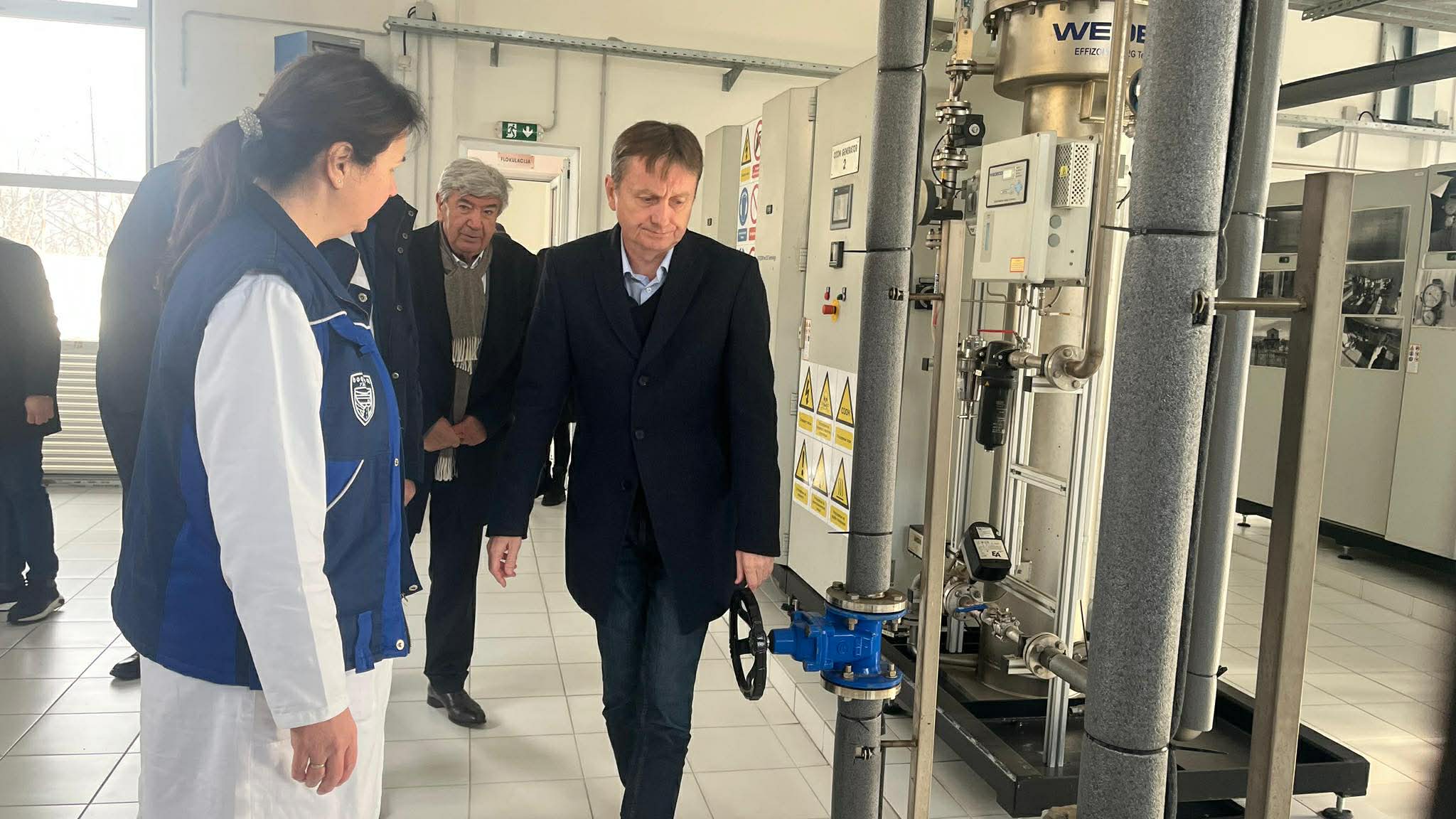 Darko Glišić u poseti Užicu / foto: RINA