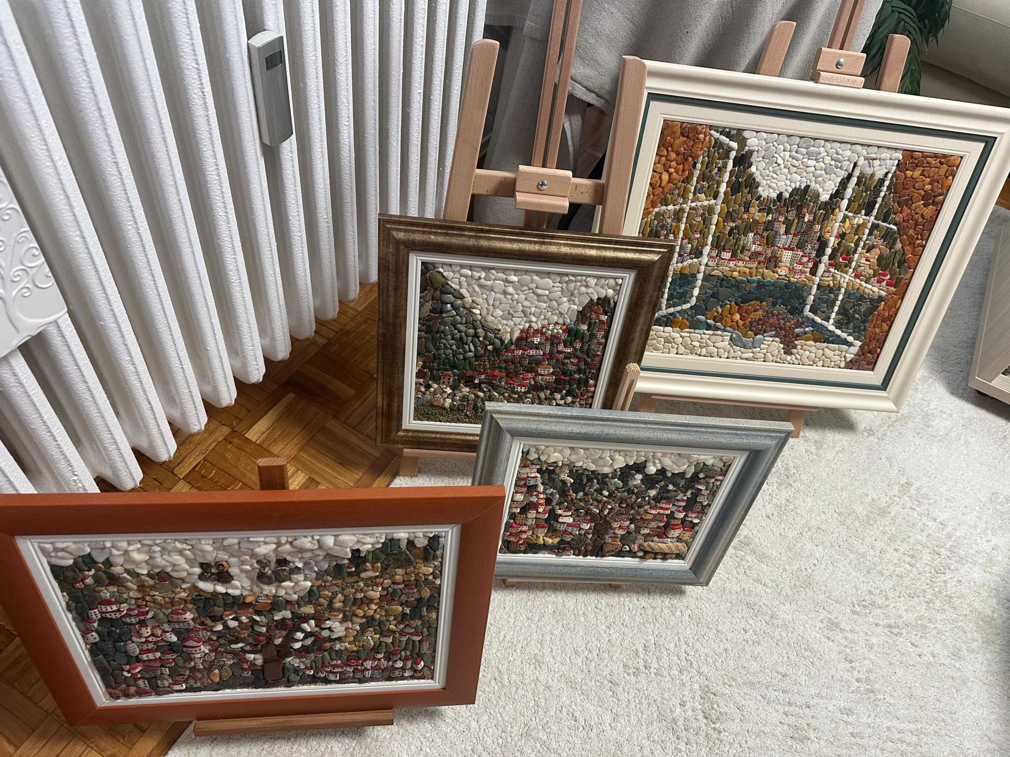 U njenim rukama i kamen omekša: Ljiljana iz Čačka stvara prelepe i neobične slike, a koristi samo jedan materijal (FOTO)