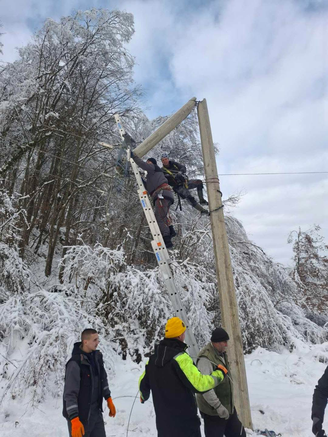 Jovan je elektro-monter heroj iz ledenog talasa/ Foto: RINA