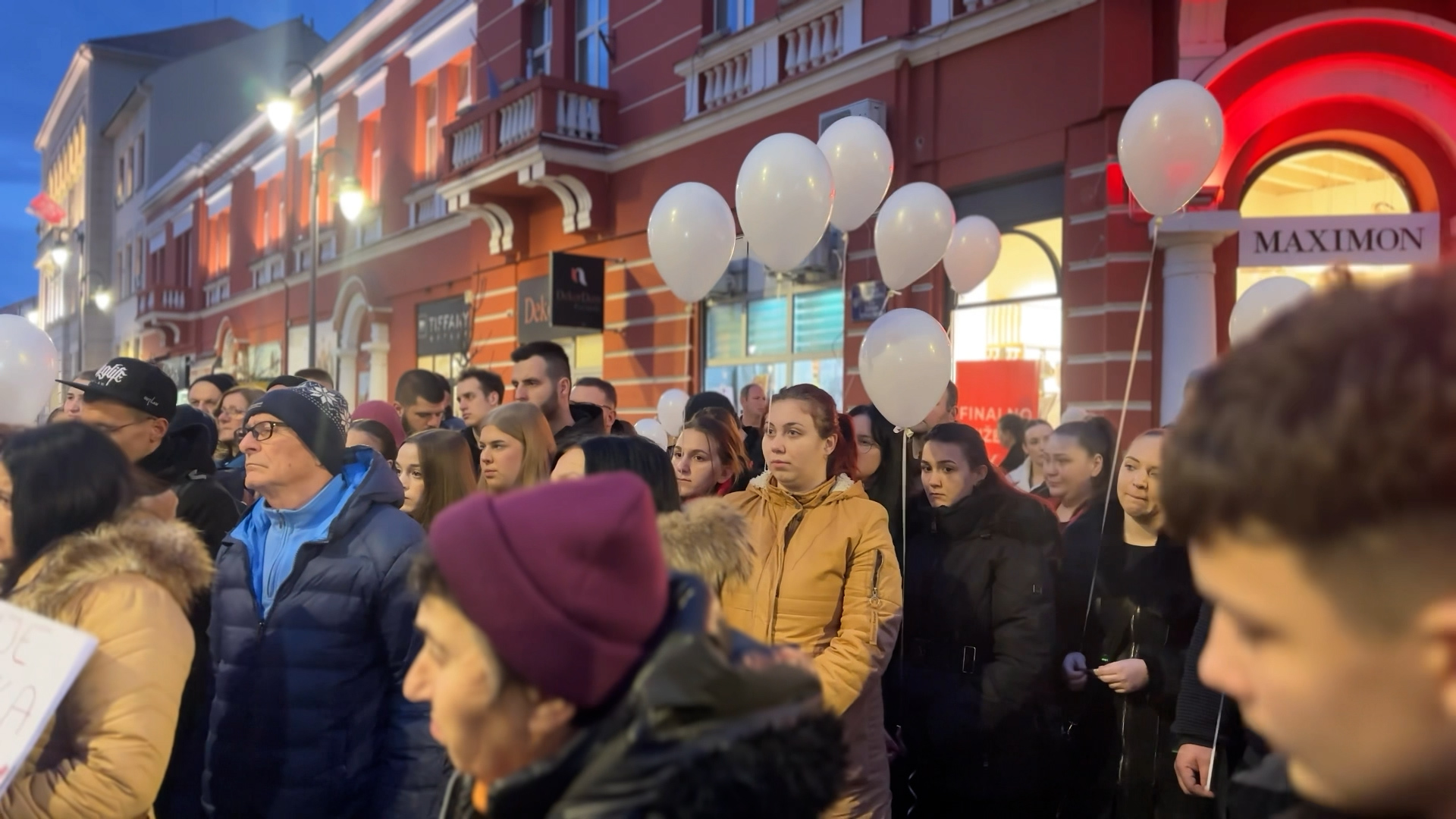 Okupljeni građani poručili - nismo rulja, samo želimo znati zašto je dete umrlo/ Foto: RINA